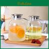 Glass Cold High Kettle Kettle Temperature Resistant Cold Water Cup Household Teapot Cool White Water Bottle Set Large Capacity