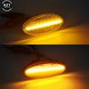2Pcs Car Dynamic LED Side Repeater Indicator Light Flowing Side Marker Signal Lamp Light for BMW Mini Cooper R50 R52 R53 02-08