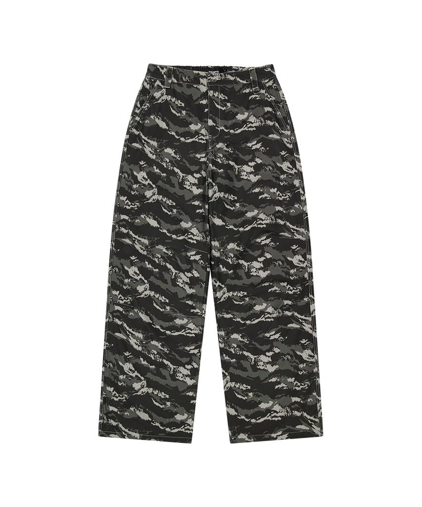 Maha Grid Tiger Camo Wide Pants Khaki(Mg2Gsmpa11A)