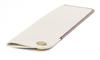 White Pen Case with Red Metal Touch Stick and 60 Gold Slim Ballpoint Pens Two-Pack Hook-and-Loop (NK01W-ALR-SV60KBP-2)
