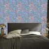 Iridescent glitter wallpaper in blue, purple and gray 50x1000