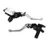 22mm Universal Motorcycle Brake Clutch Levers Hydraulic Front Brake Pump Accessories Lever Motocross Motorcycle Brake Handle