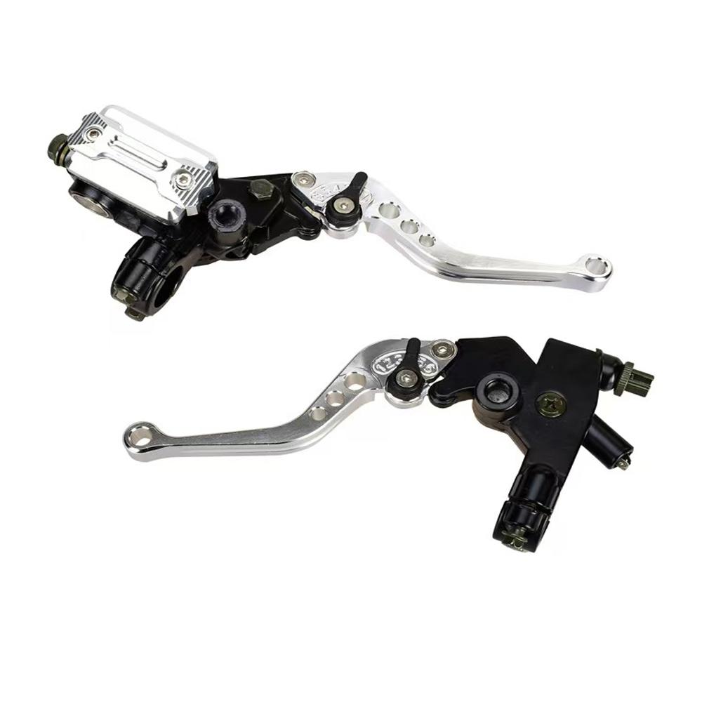 22mm Universal Motorcycle Brake Clutch Levers Hydraulic Front Brake Pump Accessories Lever Motocross Motorcycle Brake Handle