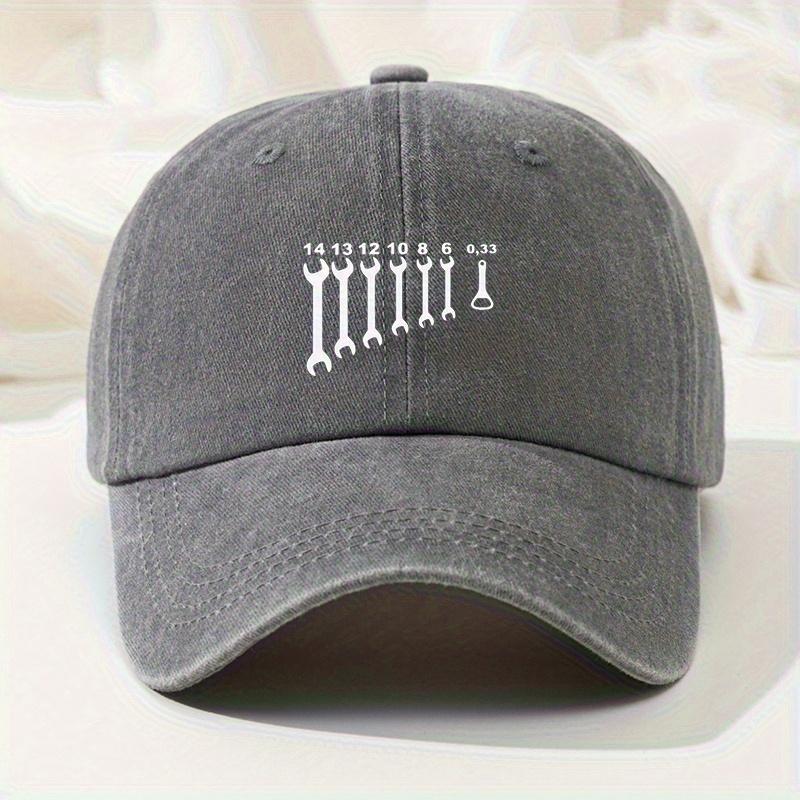 Fashionable Retro Washed Baseball Cap Adjustable Casual Hat Curved Brim Baseball Cap