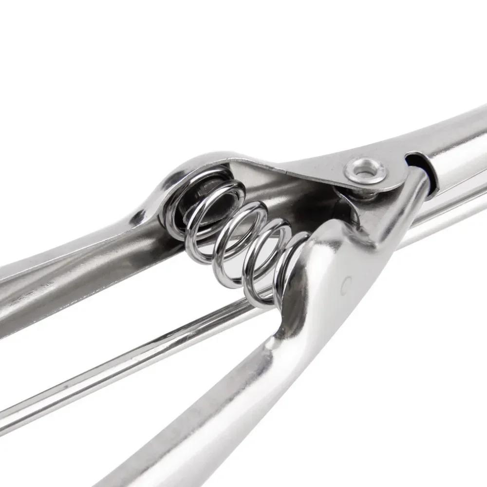 New Kitchen Ice Cream Mash Potato Scoop Stainless Steel Spoon Spring Handle Kitchen Accessories Wholesale 3 Size for Choose