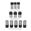 Shaft Collet ER20A-8mm Silver And Black Steel 1 Pcs