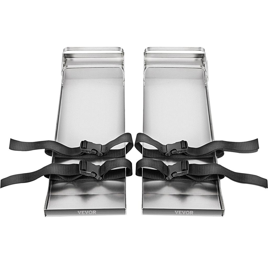 Concrete Knee Boards 30'' X 8'' Slider Knee Boards, Kneeler Board Stainless Steel Kneeboards, Concrete Sliders Pair Moving Sliders, with Concrete