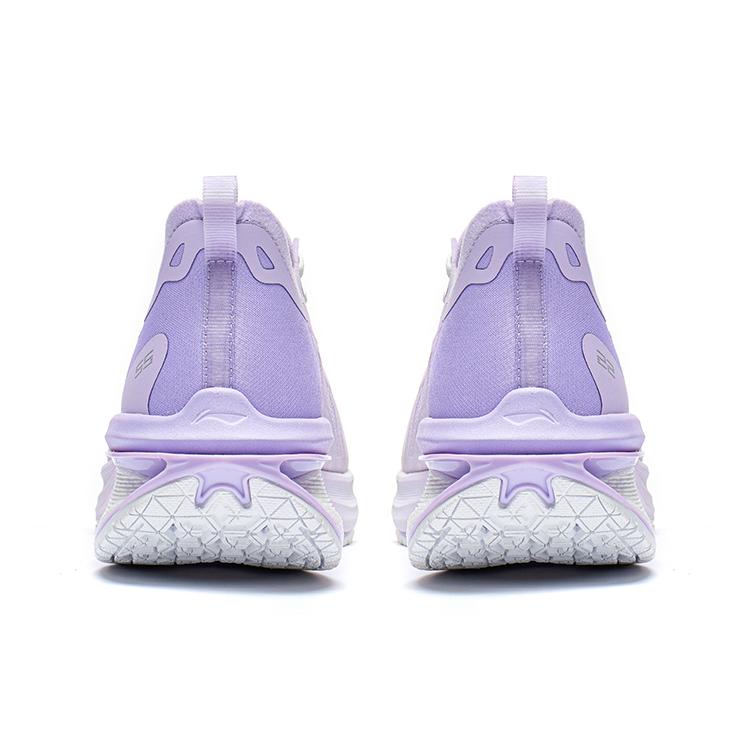 New LiNing WuShi 5S 3.0 Anti Slip And Wear Resistant Breathable Low Top Running Shoes Women's Purple White ARST002-3