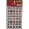 Set of Self-Adhesive Window Stickers - Christmas Themes Santa Claus, Baubles, Gifts, Socks - 40 Pcs.