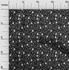 oneOone Cotton Flex Blue Fabric Snowflake,Star & Tree Dress Material Fabric Print Fabric By The Yard 40 Inch