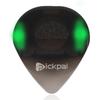 Guitar Picks 1 Pcs with High-Sensitivity LED Light Musical Instrument Glowing Plectrum Non-Slip for Bass Electric Guitarists