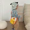 Cool Letters Boys and Girls Single Shoulder Bag - Mini Cute Outdoor Children's Bag