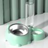 Removable Cat Water Dispenser Detachable Dual-purpose Pet Bowl  Pet Supplies
