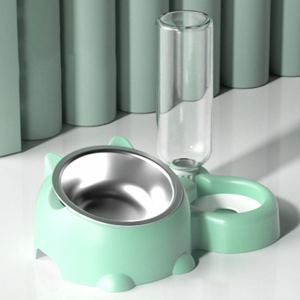 Removable Cat Water Dispenser Detachable Dual-purpose Pet Bowl  Pet Supplies