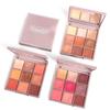 9 Colors Shimmer Matte Eyeshadow Palette Fashion Makeup Soft Texture Pigments Eyeshadow Palette