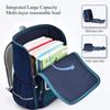 Nylon Trendy England Style Autumn New Primary Student School Bags Integrated Full Opening Large Capacity Children Backpack Grades 1-3-4 Boy's Book Bag