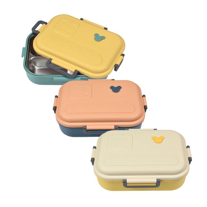 

Fanshijiapin F981 Kelo 800mL 3-Compartment Stainless Steel Lunch Box