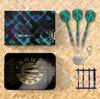 Target Japan Kaze Series Ceros 03 Steel Tip E Kflex Darts Set 26G 90% Tungsten Barrel, K-Flex Flights & Rods, Storm Swiss Tips, LNC Tips
