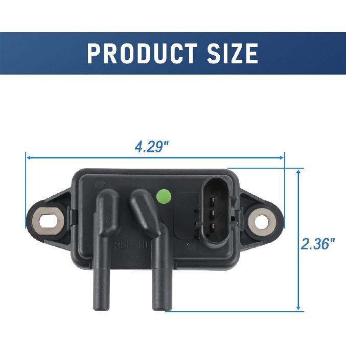 EGR Exhaust Gas Recirculation Pressure Feedback Sensor Replacement For Ford F-150 F-250 F-350 Ranger,Mercury Sable,Mazda B3000 B2500,Lincoln