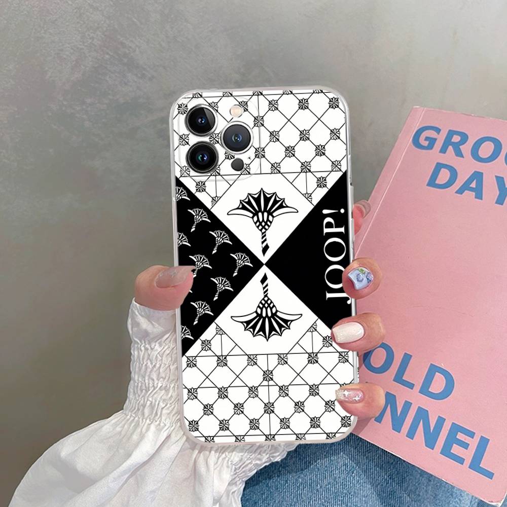 

Luxury Fashion J-Joop For IPhone 17 16 16e 15 14 13 12 11 Pro Max Mini Plus Phone Case iPhone 17