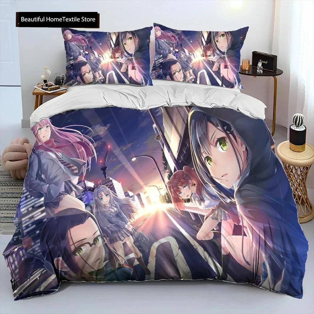 Zero Two DARLING In The FRANX Comfortable Duvet Comfortable Quilt Cover Pilowcase Beding Set Children Bedrom Decoration Home Textile