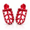 Aluminum Off-Road Motorcycle Foot Pegs Honda CRF150F 230F Dirt Bike Electric Scooter CNC Machined Anti-Slip Pedal Set