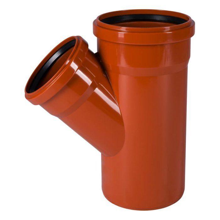 Embranchement PVC 45 Degrés DN 160/125 Assainissement