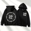 Autumn Men's Women's Hoodies Letter Maka Graphics Printing Unisex Fashion Pullover Long Sleeves Loose Casual Vintage Sweatshirts