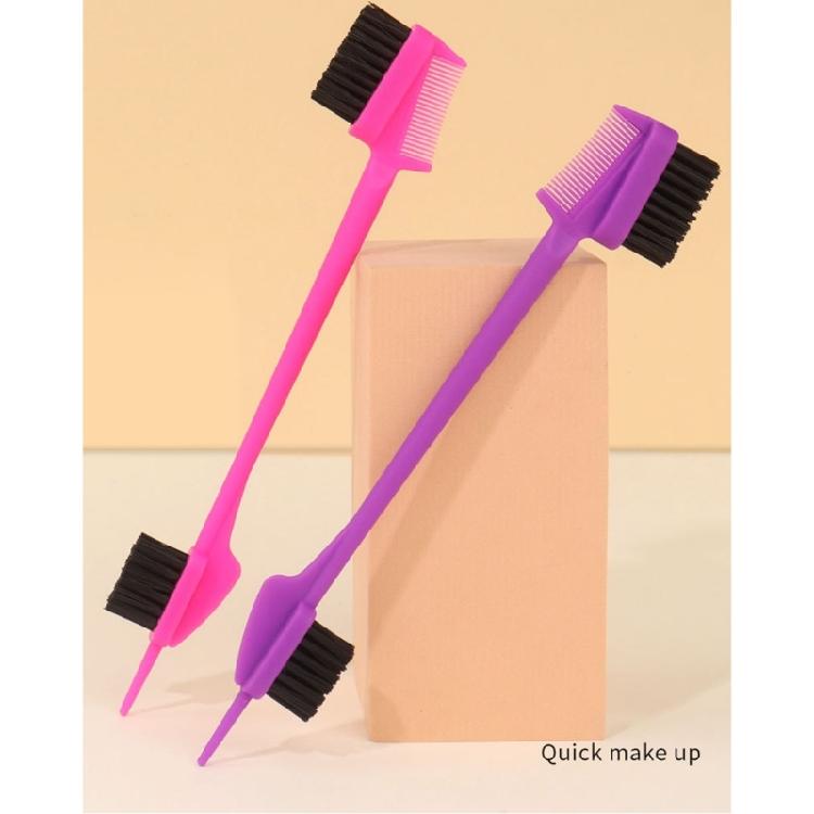 Hair Comb Hair Styling Double-side Baby Hair Brushes Eyebrow Combing Makeup Tool
