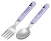 Skater Spoon and Fork Cutlery Dishwasher Made In Sanrio Kuromi and Mashu Gummy Set, Safe, Japan, (SFR1-A)
