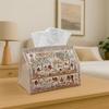 1pc Classic Tissue Box Inspired by Ancient Egypt | A Versatile Napkin Holder, Perfect for Home Use, Parties, Or Car Decor Featuring a Hieroglyphic Wal