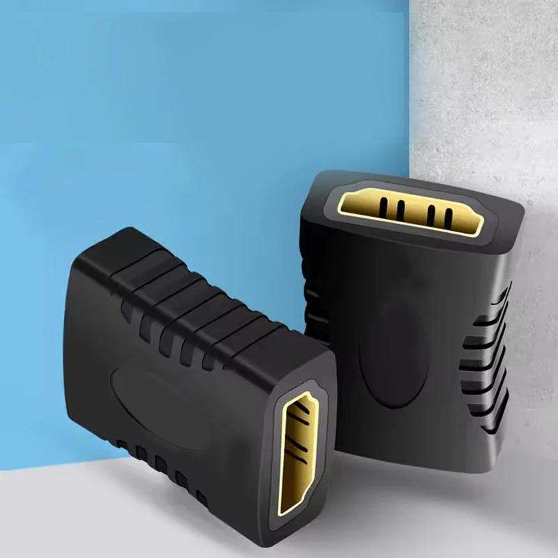 1-2PCS 4K Extender Female To Female Converter Extension Adapter For Monitor Display Laptop PS4/3 PC TV Hdmi Cable Extension