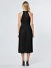 Ever-Pretty Women's Glitter Halter Cocktail Dresses Sleeveless Pletaed A-Line Midi Evening Dresses