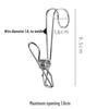 Stainless Steel Sock and Clothes Peg Clips – Windproof Hanger Accessory