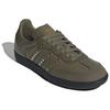 adidas Samba OG mit Nietenstreifen - Dunkelkhaki Schwarz Damen Sneaker Grün Mittel-Dunkelkhaki Oliv-Strata JR8870