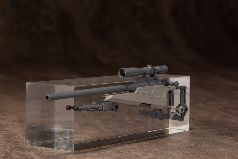 Kotobukiya Modeling Support Goods Weapon Unit 09 New Sniper 148mm in Plastic Model Molded Color RW009X M.S.G Rifle, length, Kit,