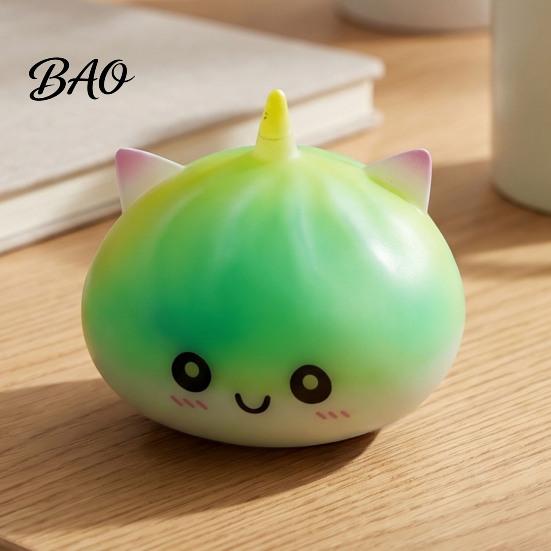 Office Desk Relaxation Tools Giant Dumpling Stress Relief Toy, Slow Rising Hand Squeeze Ball, Adult Accessories Soft Fidget Sensory Tool for