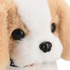 Simulation Plush Electric Puppy Battery Powered Walking Wagging Tail Barking Plush Puppy Dog Beige