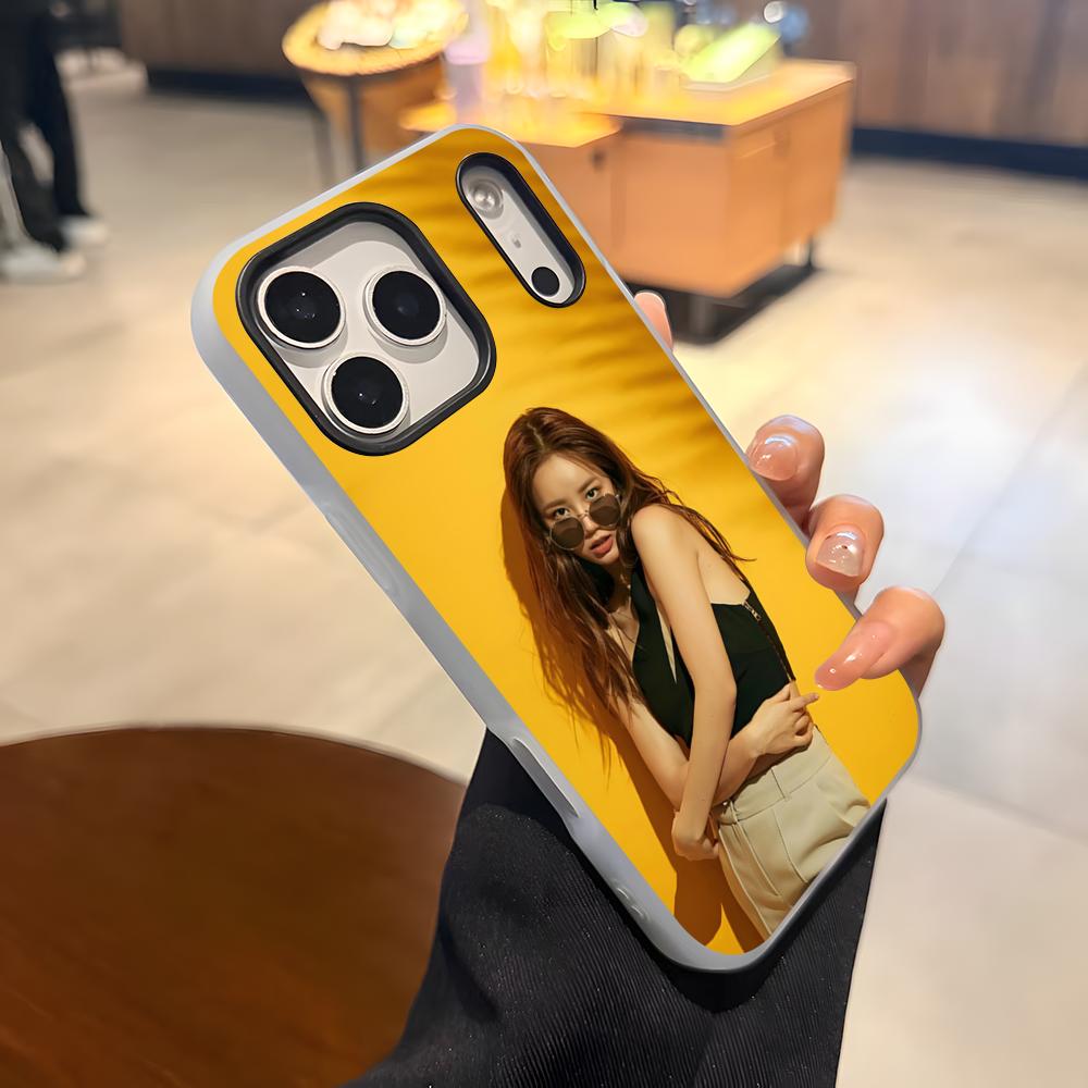 

Singer L-Lee Hyeri Phone Case For IPhone 17 Air 16 E 15 14 Plus 13 12 11 Pro Max Jelly 2 In 1 Protective Case iPhone 14 Pro