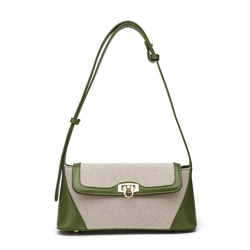 French Atmosphere Niche Crossbody Bag for Women 2025 Literary Gentle Style Underarm Commuting Versatile Shoulder Bag Trendy