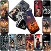 Casing Phone Cover for Apple iPhone 17 Pro XS Max Air 6 Plus X 5 + SE 2022 SE2 16E XR Case  Attack Levi On Eren Titan Jaeger