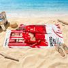 Manchester Beach Towel Quickdry Soft Microfiber Comfortable Lightweight Suitable For Swimming Gym Camping Yoga Vacation