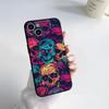 Spooky Skull Patterns Phone Case For IPhone 17 Pro Max 15 Pro 16 14 Plus 12 13 Mini 11 Pro Shockproof Soft Cover