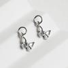 S925 Sterling Silver Butterfly Pendant DIY Handmade Jewelry Accessory