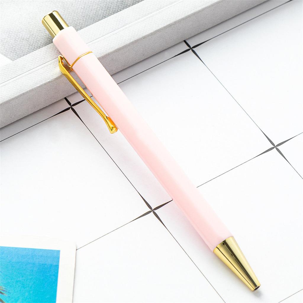 6x 1,0mm Kugelschreiber Schreibstift Einziehbarer Kugelschreiber Business-Stift Ölstift für Büro Schule Klassenzimmer