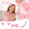 Ears Headband Tie Tail 3-Piece Party Costume Accessories Set