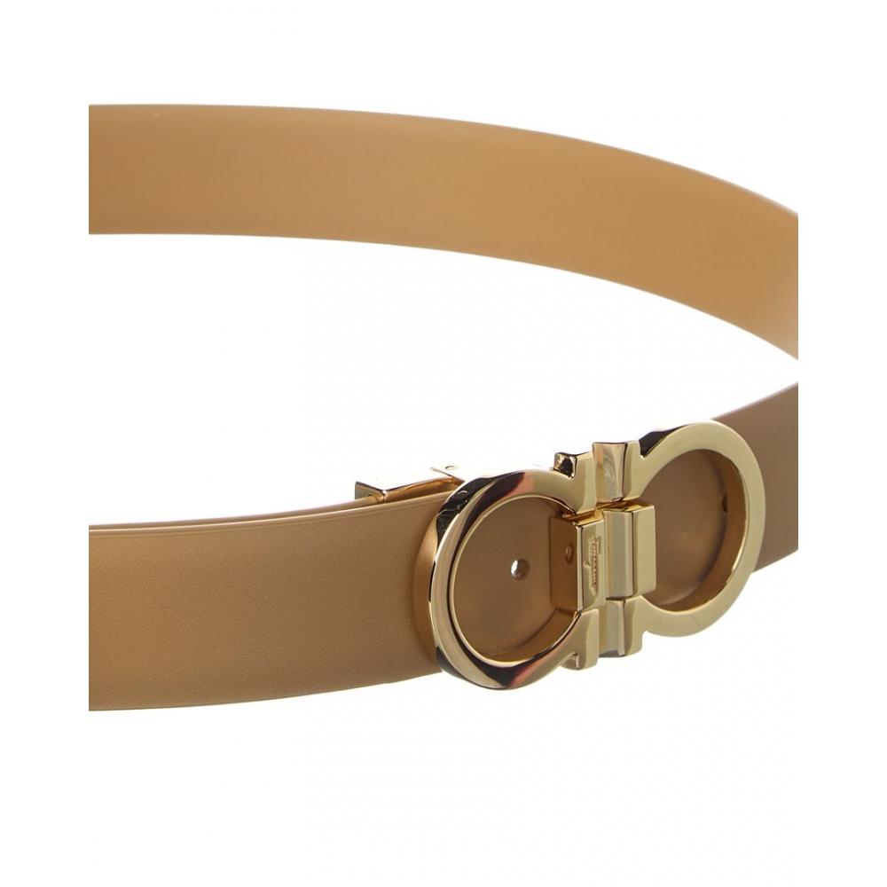 Salvatore Ferragamo Ferragamo Leather Belt Brown