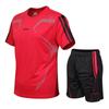 2026 Men's Quick-Drying Short-Sleeved Shorts Suit Sportswear Men's Leisure Sports Running Fitness T-Shirt Shorts Set Men