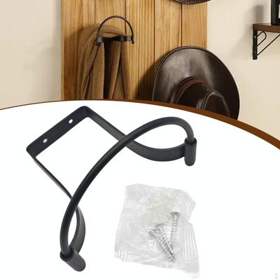 Cowboy Hat Rack Wall Mount, Hanger Cap Storage Holder Baseball Organizer for Living Room