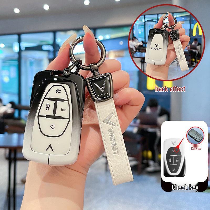 Premium Metal Shell Key Cover for Vinfast Car Remote